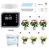 Forever Speed Kit di Irrigazione Automatica per Interno, 350 Modalità 2200 mAh Kit di Irrigazione a Goccia Automatica Ricaricabile per 15 Piante in Vaso da Interno, Balcone, Serra