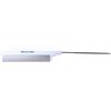 Denman Pettine Coda Metallo Bianco DPC1
