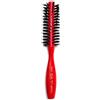 Acca Kappa Spazzola Per Capelli Art. 6815 In Setole Di Nylon Con Manico Rosso Piatto Diametro 15 mm
