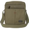 No Brand Borsa A Tracolla Beautiful Sport Grigio Tortora Con Tasche Frontali