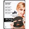 Iroha Nature Maschera Viso Monouso In Tessuto Intensiva Detox Con Siero Di Carbone Attivo 1 pz x 23 ml