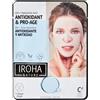 Iroha Nature Maschera Viso Monouso In Tessuto Pro-Gioventù E Idratante Con Q10 E Acido Ialuronico 1 pz x 20 ml