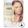 Iroha Nature Maschera Viso Monouso In Tessuto Illuminante E Idratante Con Vitamina C, Niacinamide E Acido Ialuronico 1 pz x 20 ml