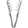 No Brand Pettine Texturizzante Volumizzante A Denti Larghi Per Capelli Grigio