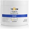 Alfaparf Yellow Curls Maschera Idratazione E Anti Crespo Per Capelli Con Onde E Ricci 500 ml