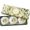 Saponifico Artigianale Fiorentino Saponificio Artigianale Fiorentino Set Sapone Michelangelo Gelsomino 3 pz da 100 gr