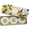 Saponifico Artigianale Fiorentino Saponificio Artigianale Fiorentino Set Sapone Tropea Bergamotto E Gardenia 3 pz da 100 gr