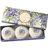 Saponifico Artigianale Fiorentino Saponificio Artigianale Fiorentino Set Sapone Michelangelo Al Glicine 3 pz da 100 gr