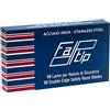 Fatip Lamette Da Barba In Acciaio Inox Stainless Steel Box Da 10 pz