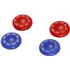 Snakebyte Control Caps, 4 pezzi, Rosso/Blu - PlayStation 4
