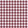 Shineboc Set di 100 ruote abrasive per lucidatura da 1/8, per utensili rotanti Dremel, grana 240, con gambo da 3 mm, ruote abrasive per metallo