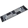 vidaXL Tappeto da Cucina Lavabile Grigio Vino 60x300 cm in Velluto
