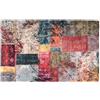 vidaXL Vloerkleed wasbaar patchwork 160x230 cm meerkleurig