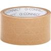 Q-Connect Nastro da imballaggio Q-Connect in carta Kraft rinforzato 50 mm x 50 m - conf. 6 rotoli - 160 µm - KF17138