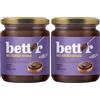 bett'r GUILT FREE Bett'r Crema Di Cacao E Nocciole Senza Zuccheri Aggiunti - 100% Bio, Vegana e Senza Olio di Palma - 250g (Confezione da 2)