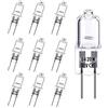Rpanle Lampadine Alogene G4, Lampadina G4, 20W 12V, Bianco Caldo 3000K, Alogeno Lampada Delle Capsule per Luci di Segnalazione e Iluminazione da Cucina, 10 Pezzi