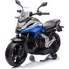 Moto Elettrica per Bambini Licenza Ufficiale Honda NC750X 12V 4,5Ah Blu