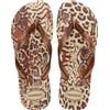 Havaianas - Top Animals, Comfortable, Lightweight, and Durable Flip-Flops, Animal Print Sole, Wide Straps, and Flexible Sole, Women