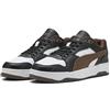 Puma RBD Break Low Sneaker, Unisex, Nero-Castagna Marrone Bianco, Taglia 38, Puma Nero Castagna Marrone Puma Bianco, 38 EU