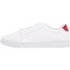 Tommy Hilfiger Donna Sneakers con Suola Preformata Essential Scarpe, Multicolore (Red/White/Blue), 37
