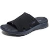 Skechers On-The Go Walk Flex Sandal-Elation, Donna, Black Textile, 39 EU