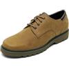 Rockport Northfield Leather - Scarpe Basse da Uomo, caffè ubuk, 43 EU X-Larga