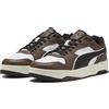 Puma Sneaker Basse Unisex Rbd Break, Puma White Puma Black Flat Bronze, 37 EU