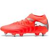 PUMA Scarpa da Calcio Unisex Future 9 PRO MXSG, Rosso Brillante, Bianco, Nero, Argento, Taglia 40, Glowing Red PUMA White PUMA Black PUMA Silver, 42 EU