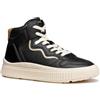 Geox J Laquinny Girl, Scarpe da Ginnastica, Black Platinum, 28 EU