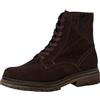 Tamaris Damen Lace Boot Flat 1-25217-45, Stivaletto Donna, Moka, 40 EU