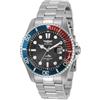 Invicta Pro Diver 44708 Orologio da Uomo - Impermeabile - Analogico - Movimento Quarzo - acciaio inossidabile con quadrante nero - 43mm