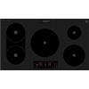 Equator Advanced Appliances Equator Design - Piano cottura elettrico ibrido in ceramica a 5 fuochi, 91,4 cm, 220 V
