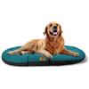 Ferplast Cuccia Cane Relax, Cuscino per cani di taglia grande, Cuccia Gatto, Tappetino per cucce e auto -Lavabile - in Cotone con Soffice Imbottitura, 100 x 63 cm. Turchese