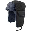 TOSKATOK Pelliccia cappello per adulti, impermeabile nero M