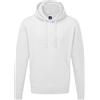 Russell Athletic Russell - Felpa con Cappuccio - Uomo (L) (Bianco)