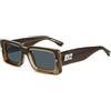 DSQUARED2 Occhiali da Sole D2 0142/S 9EN BROWN OCHRE 52/20/145 Uomo