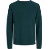 JACK & JONES Pullover | Structure Fit, Semplice, Maniche lunghe, Casual, Temperatura massima di 40°C ciclo delicato