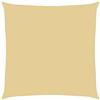 vidaXL Vela Parasole Sabbia 2,5x2,5 m 100% Poliestere Oxford