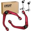 kW&HP KIT 4PZ BRACCI BRACCETTI ANTERIORI SUPERIORI E BIELLETTE 159 BRERA E SPIDER