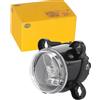 HELLA 1B0 015 050-001 LED-Faro principale, 90mm Essential R80, 12/12V, rotondo, Montaggio, interno, colore diffusore luce trasparente, Spina Spina DEUTSCH, anteriore Sx/anteriore Dx