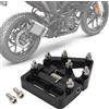 BIUGERCN Pedale Freno Posteriore Moto CNC Pieghevole per KTM 390 690 790 ADV, Nero