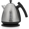 Tristar Bollitore Elettrico 1,7 L con Selezione Temperatura, Display Digitale, Funzione Mantenimento Calore, 2200 W, Acciaio Inox Spazzolato, Base 360°, WK-3403