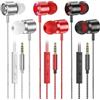 AESIGN 3 Pacco Cuffie In Ear con Filo, Auricolari con Filo e Microfono/Controllo del, Isolamento del Rumore, Alta Qualità del Suono Cuffiette, Auricolari per iPhone, Samsung, Tablet e Dispositivi da 3,5 mm