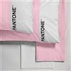 osama home PANTONE™ - Completo Letto Set con Lenzuola Matrimoniali Cotone 240x280 + Lenzuolo Sotto con Angoli Matrimoniale Coprimaterasso 180x200 con Elastici per Materasso Fino 25cm + Federe Cuscino Letto 50x80