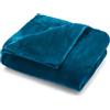 osama home SWEET HOME - Plaid Divano e Letto Sherpa a Doppio Strato Ultra Morbido e Avvolgente, Coperta Pile Invernale Calda e Lavabile, Ottimo Comfort Ideale anche come Copridivano e Copriletto Singolo 130x160