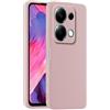HULLIN Custodia per Telefono in Silicone Colorato, Adatta per Redmi Note 13 Pro 4G / POCO M6 Pro 4G (6.67) - Polvere di sabbia