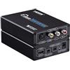 Tendak HDMI a AV Composito e S-Video a 3 X RCA R/L Audio Video Convertitore Adattatore (Upscaler Supporto 1080P con 720P/RCA/S-Video Cavo per PC, laptop, Xbox, PS3 STB/VCR della macchina fotografica, TV, VHS, DVD/BLU RAY