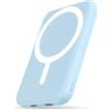 Podoru Power Bank per MagSafe 5000mAh, Slim Magneitco Powerbank per iPhone