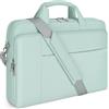 DOMISO Borsa Porta PC 17,3 Pollici Borsa Lavoro Ufficio Donna Uomo con Tracolla Computer Bag,per 17,3 Pollici dell Lenovo HP AUUS Acer Laptop,Adatto per Viaggi di Lavoro,Scuola,Lavoro,Menta Verde