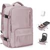 BJLFS Zaino da Viaggio Ryanair 40x30x20 Sottovuoto Bagaglio a mano 40x30x20 Wizzair,Borsa da viaggio Donna impermeabile Borsa da Cabina per Easyjet 45x36x20 Zaino Airbag Sottovuoto con pompa